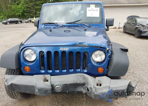 2009 Jeep Wrangler Unlimited X from USA, damaged, VIN 1J4GA39119L761487
